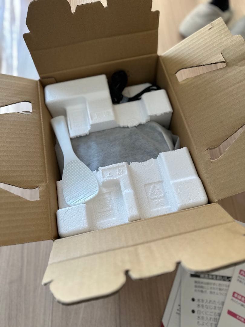 高温蒸気調理機能付き炊飯器　新品未使用