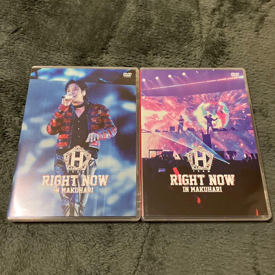 TEAM H RIGHT NOW IN MAKUHARI DVD チャングンソク