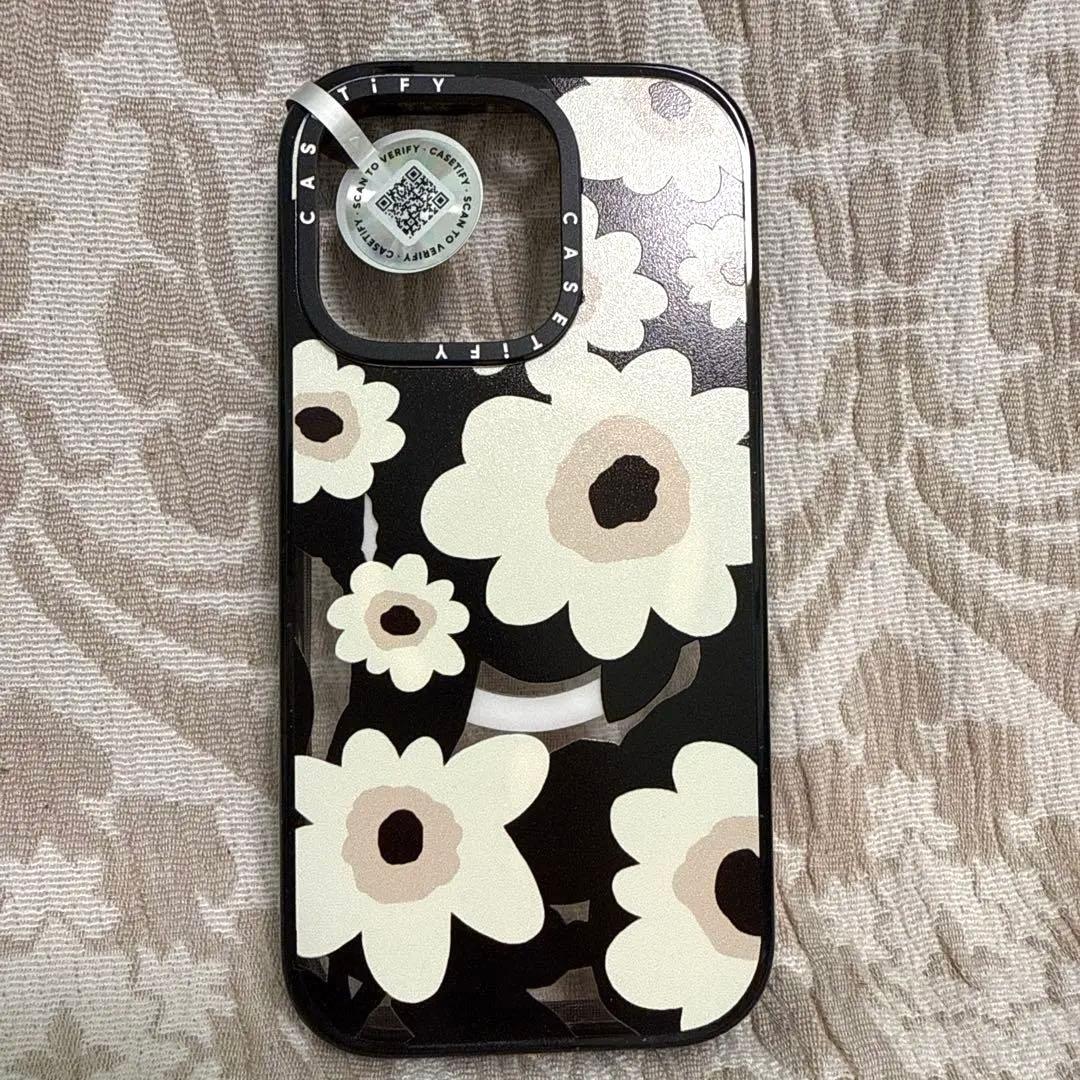 Casetify ケースティファイ flowers iPhone16pro 花柄