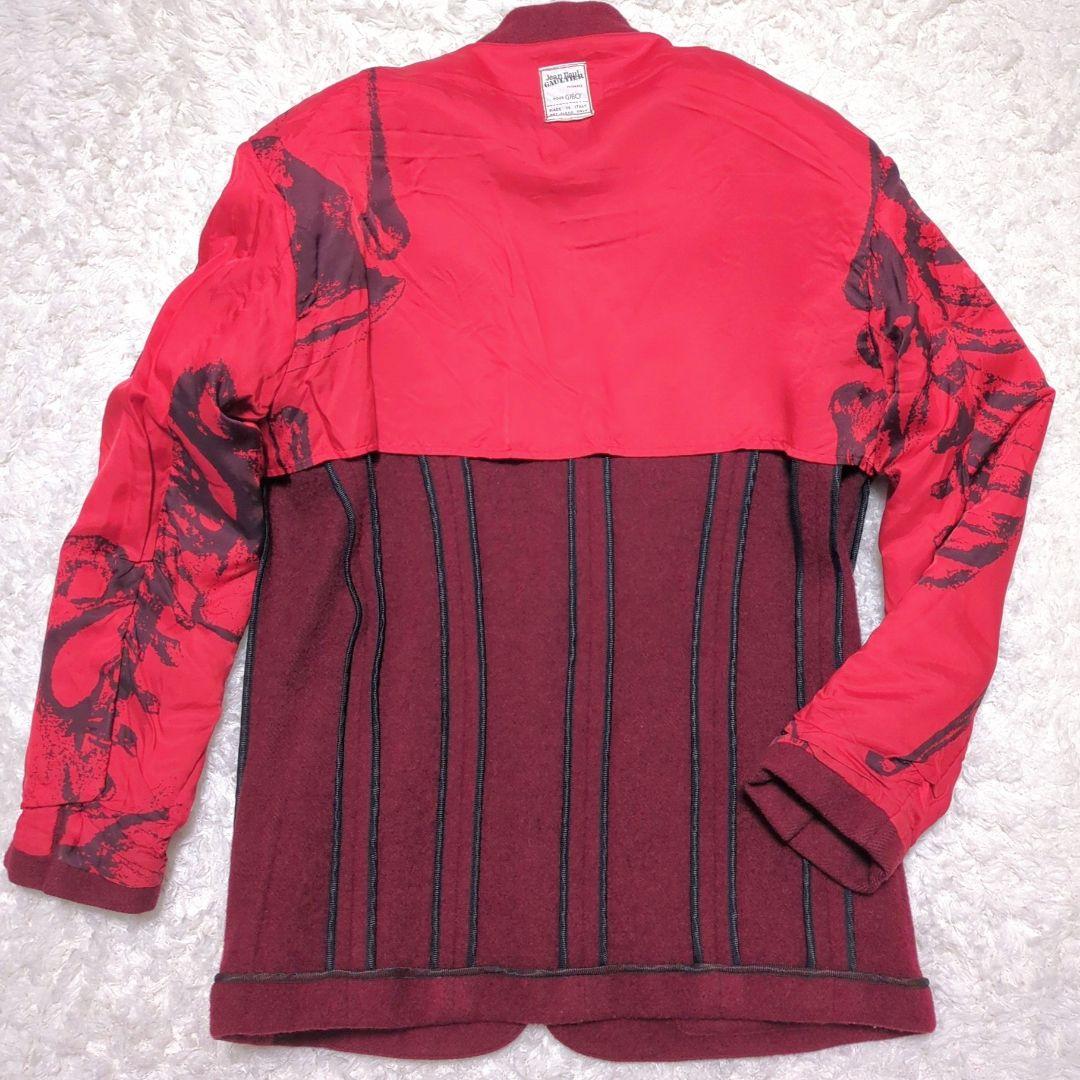 JEAN PAUL GAULTIER♦80s イタリア製 縮絨ウール ジャケット