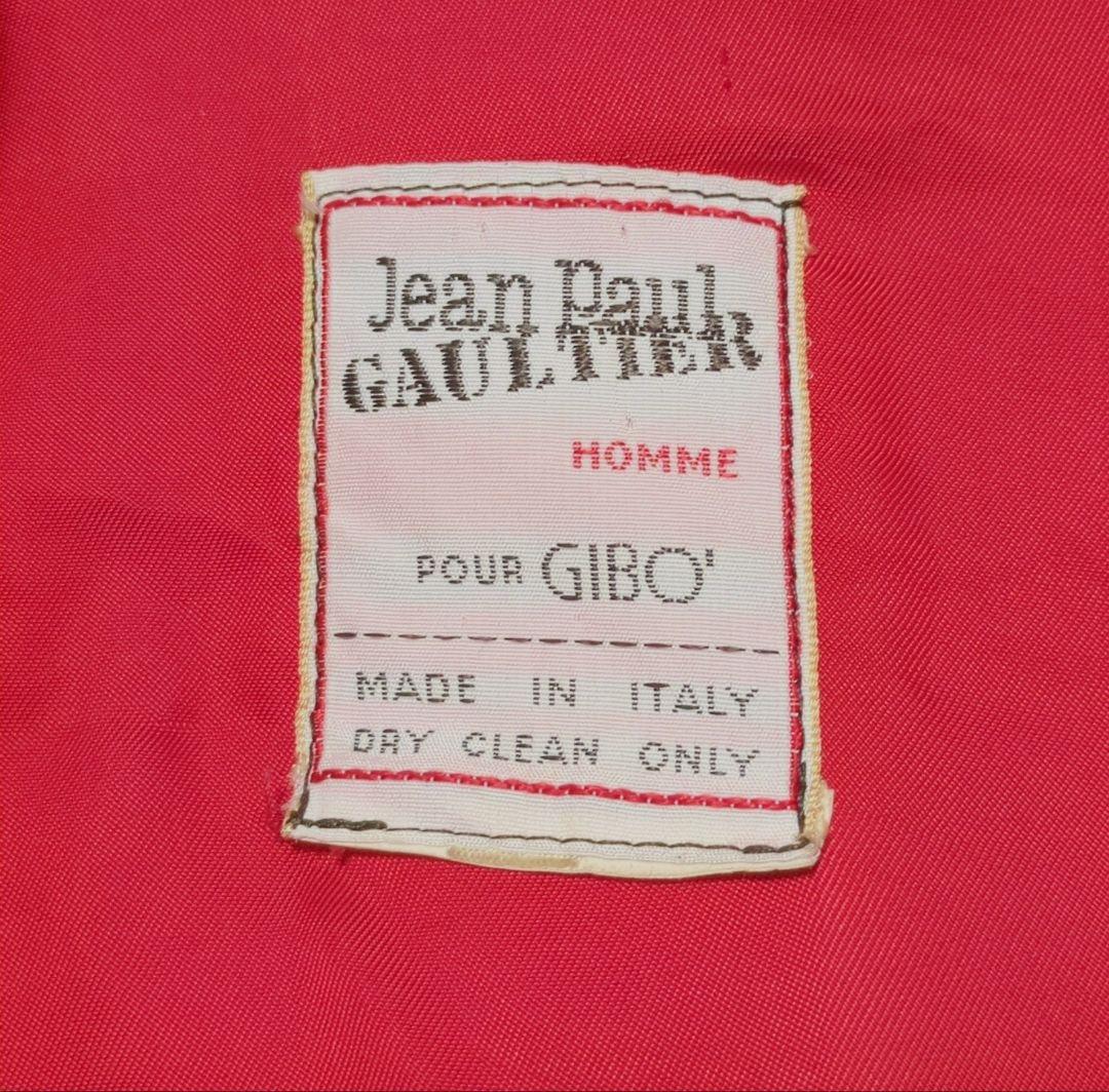JEAN PAUL GAULTIER♦80s イタリア製 縮絨ウール ジャケット