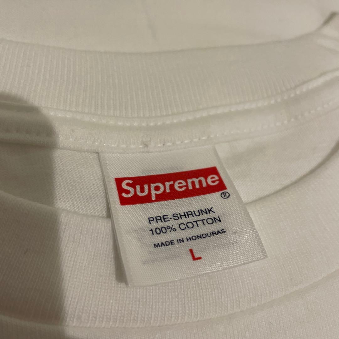 Supreme skull 白T