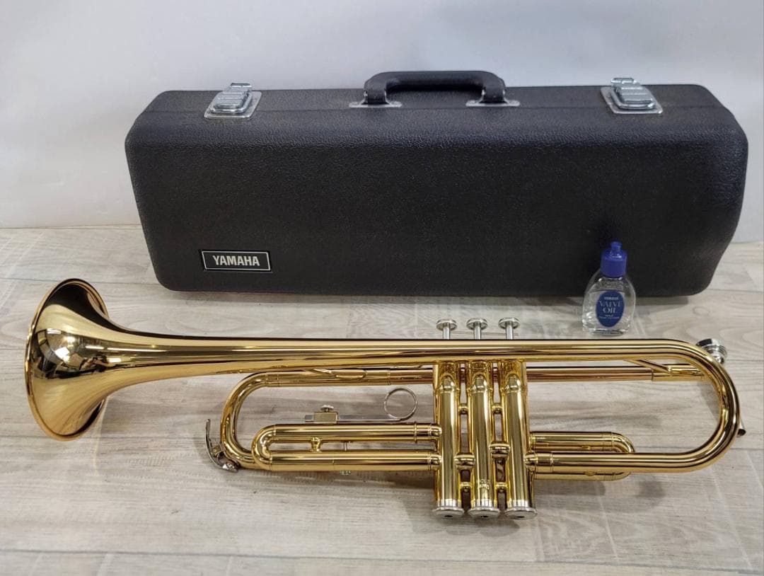 【美品】YAMAHA トランペット YTR-1335 固着無し スライド調整済み
