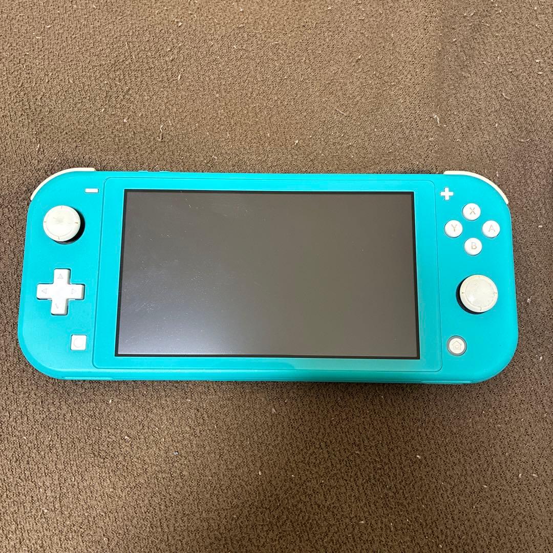 Nintendo Switch Lite ターコイズブルー 充電器付き 箱無し