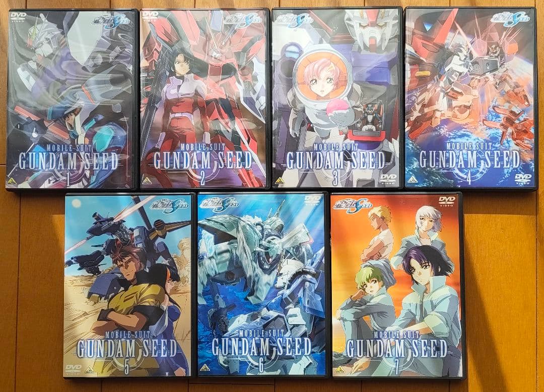 機動戦士ガンダムSEED DVD全13巻セット　未開封初回特典付