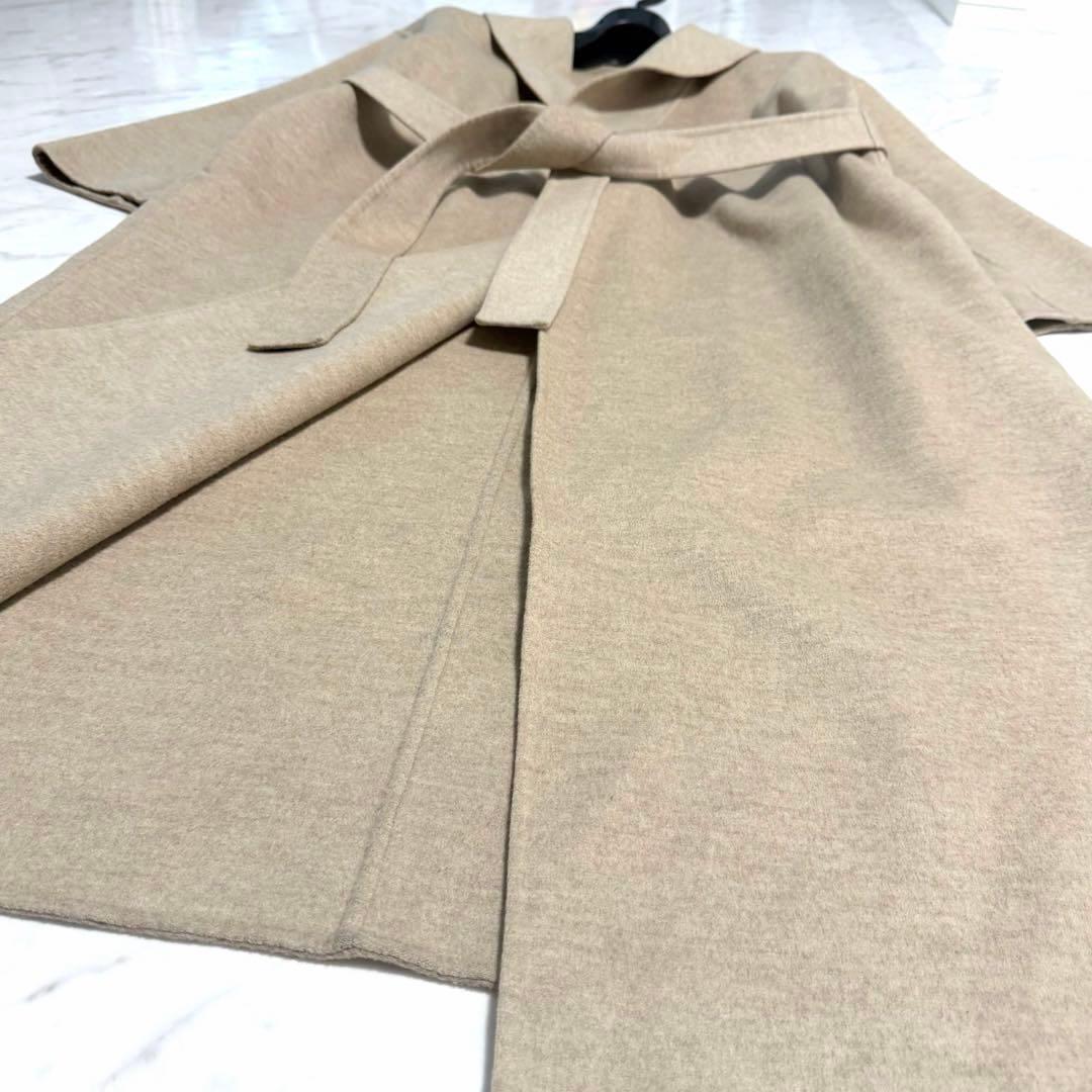 【美品】破格✨️ノーブル COLOMBO カシミヤ混 W/Caリバー ラップコート
