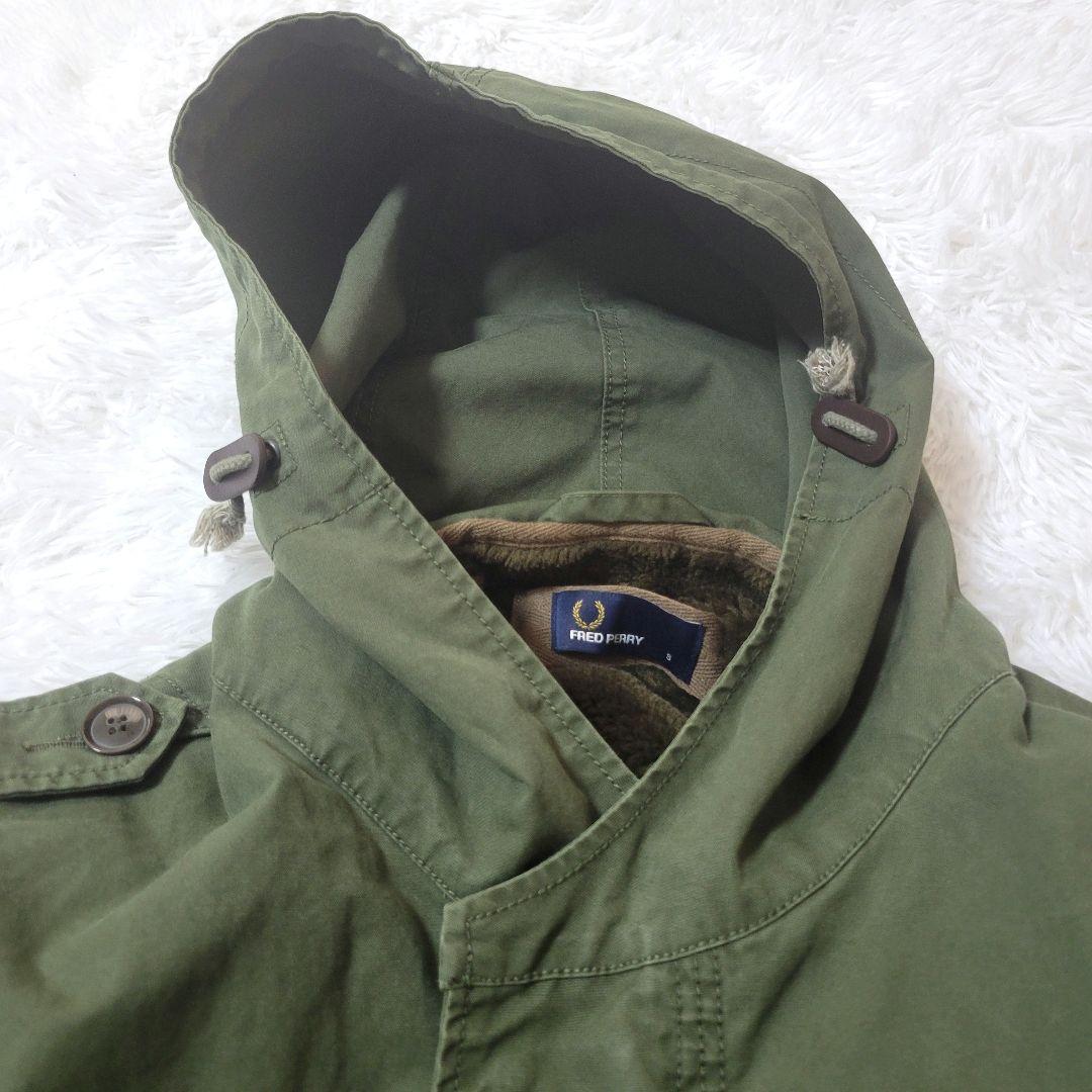 フレッドペリー FRED PERRY モッズコート カーキ Sサイズ