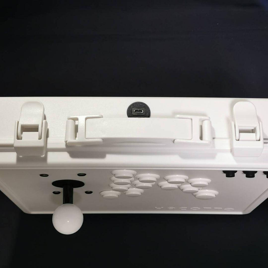 自作アーケードコントローラー レバータイプ ボタン増設型 ノアール配置
