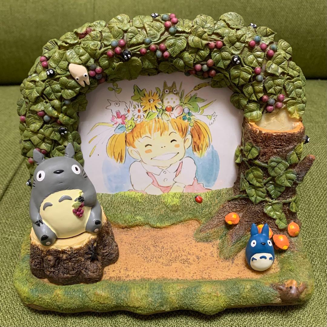 スタジオジブリ となりのトトロ フォトフレーム 写真たて 木の実のアーチ