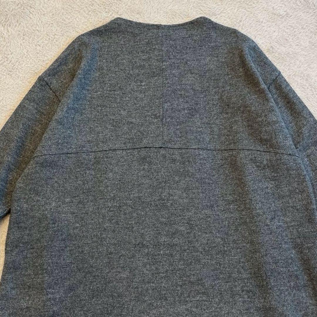 +2♡プラスツー♡七分袖ワンピース ウール100% マークアンドプラス
