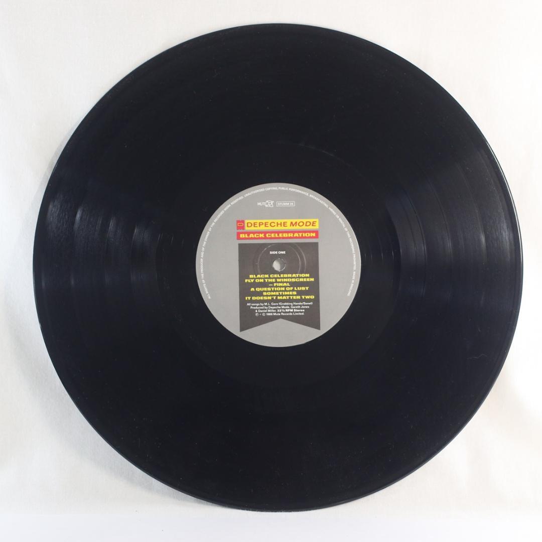 英LP Depeche Mode Black Celebration UK盤