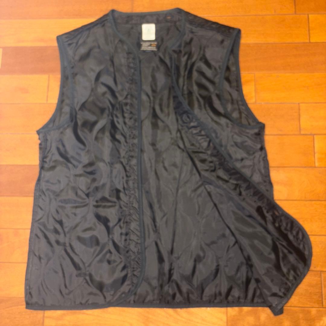 ALPHA INDUSTRIES ブラックモッズコート Lサイズ
