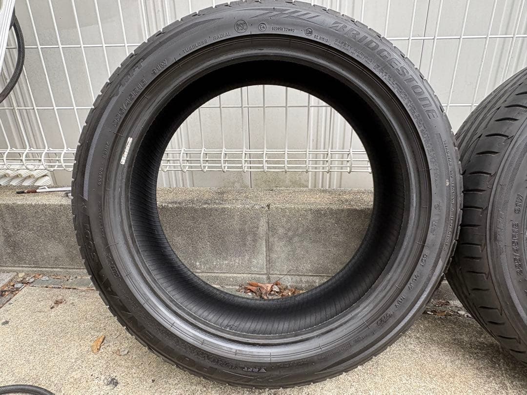 BRIDGESTONE POTENZA 225/45R18 2本セット