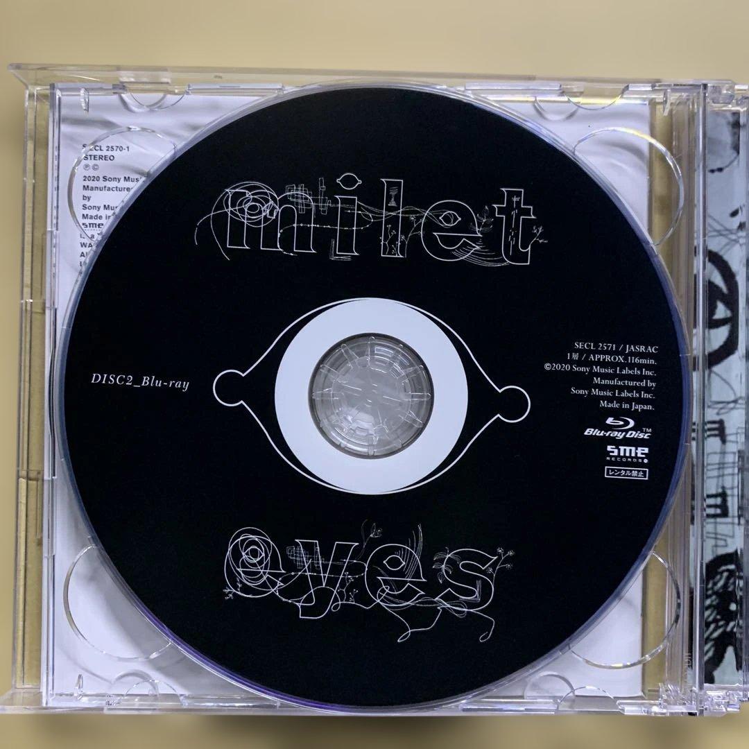 milet eyes (CD+Blu-ray)　初回生産限定盤A