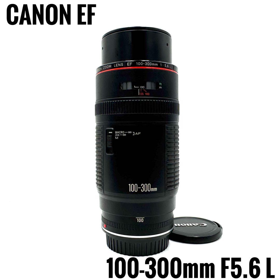 動作良好 Canon EF 100-300mm F5.6 L ズームレンズ