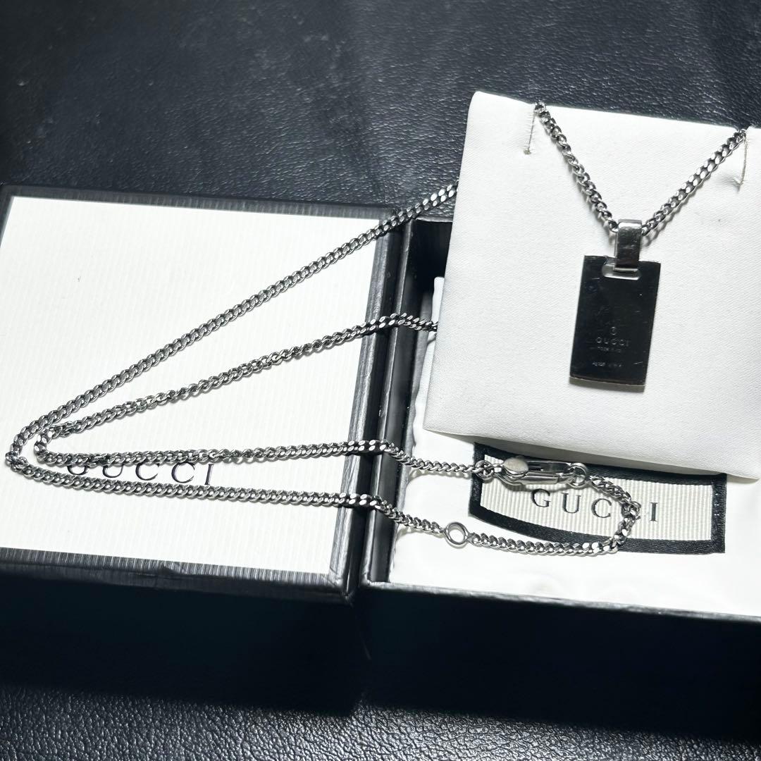 GUCCI グッチ　ディアマンテ　ネックレス　ペンダント　ユニセックス