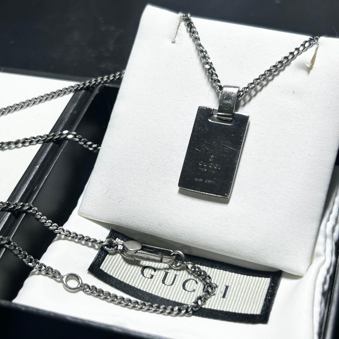 GUCCI グッチ　ディアマンテ　ネックレス　ペンダント　ユニセックス