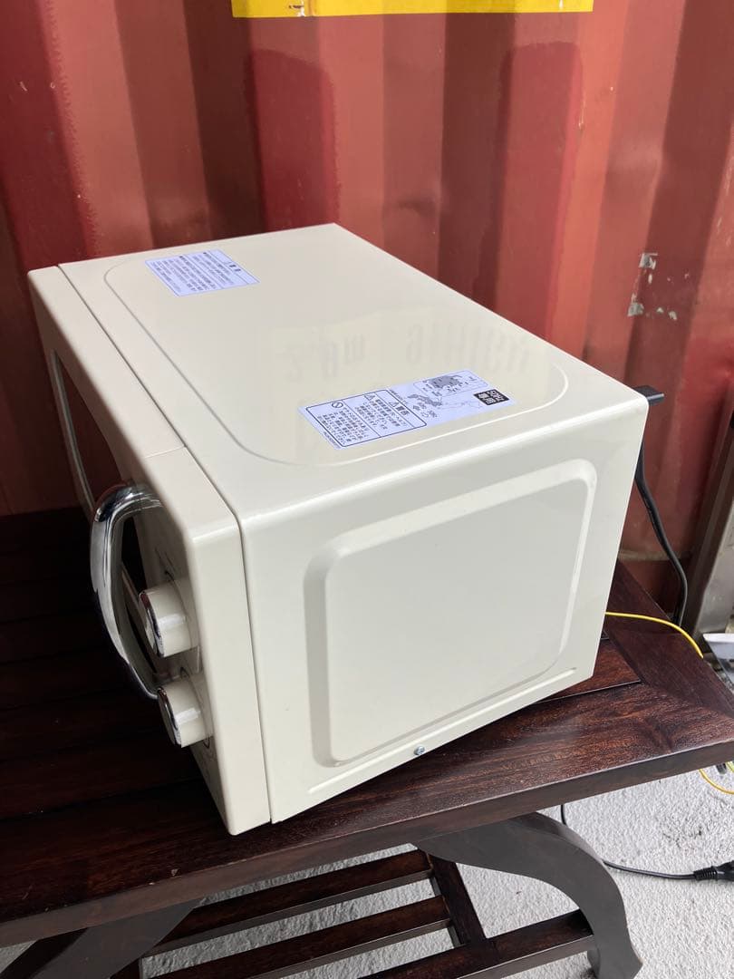レトロデザイン電子レンジ