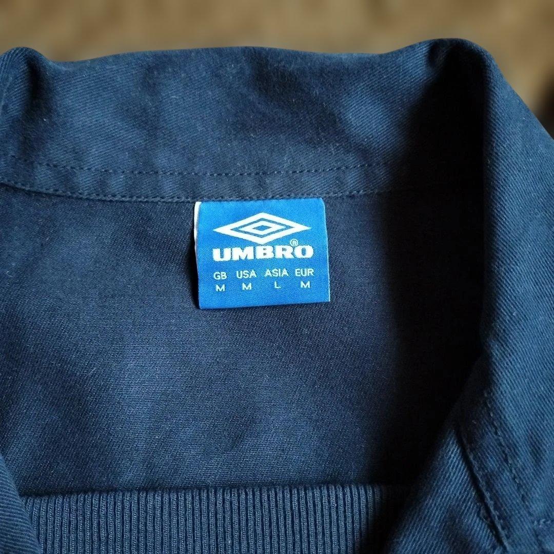 UMBRO ネイビー ドリルトップ