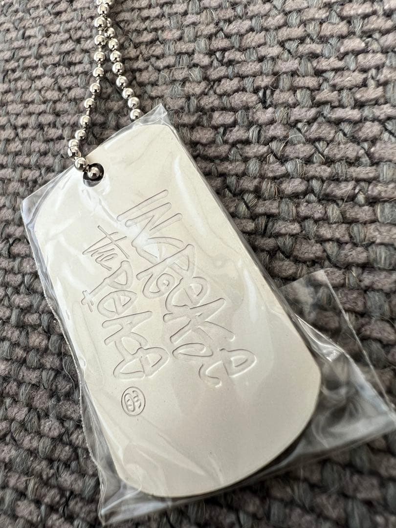 希少 新品未使用 STUSSY ドックタグ ネックレス 非売品 04年