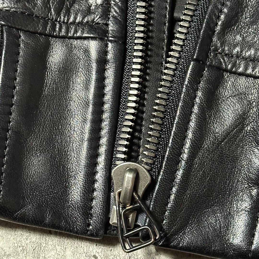 極美品 N.HOLLYWOOD ホースレザー ma1 42サイズ 黒