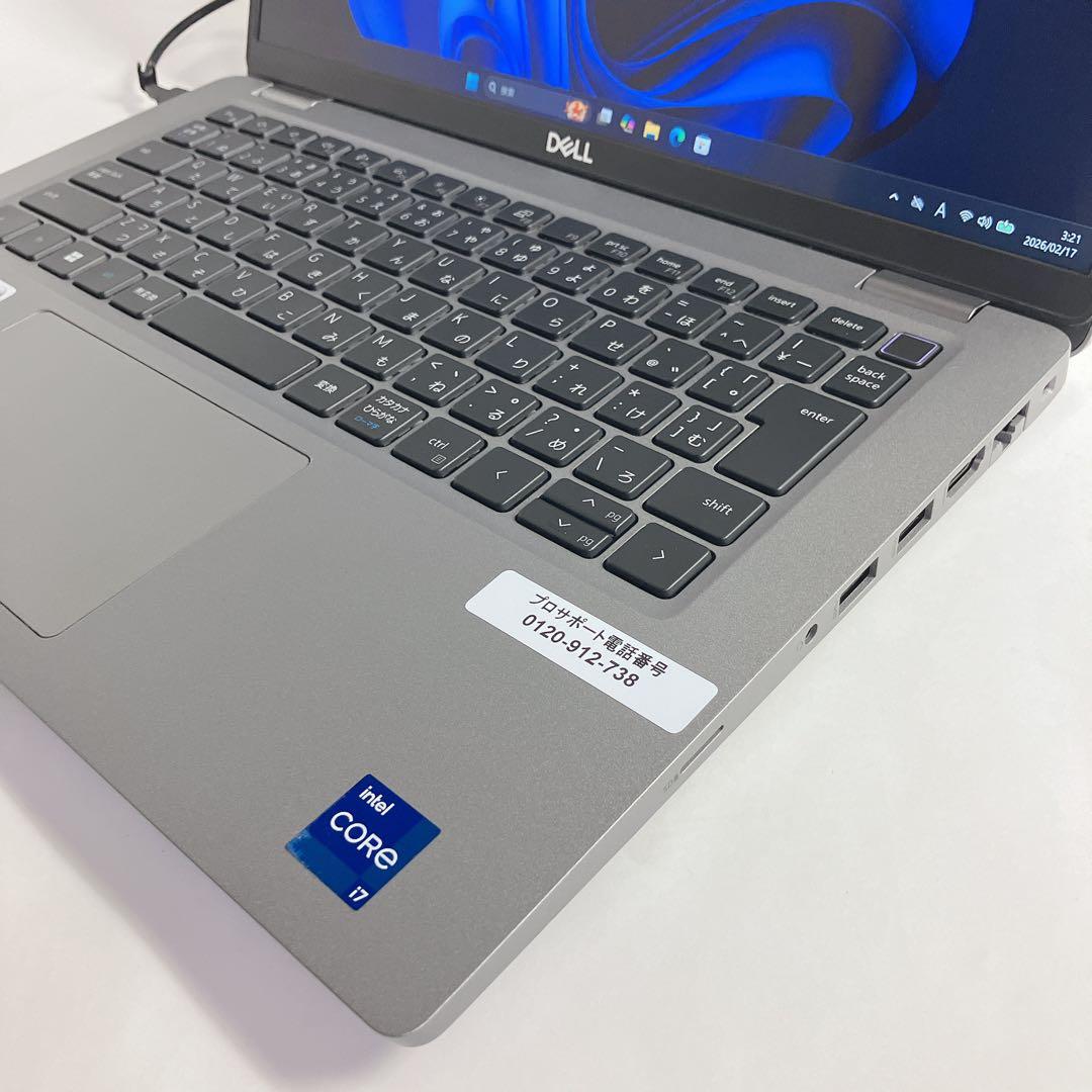 Windowsノート本体 LATITUDE 5320 / i7-1185G7/16GB/NVMe512GB