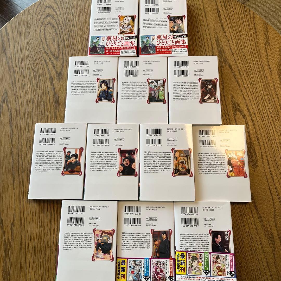 薬屋のひとりごと 5-16巻 中古 小説