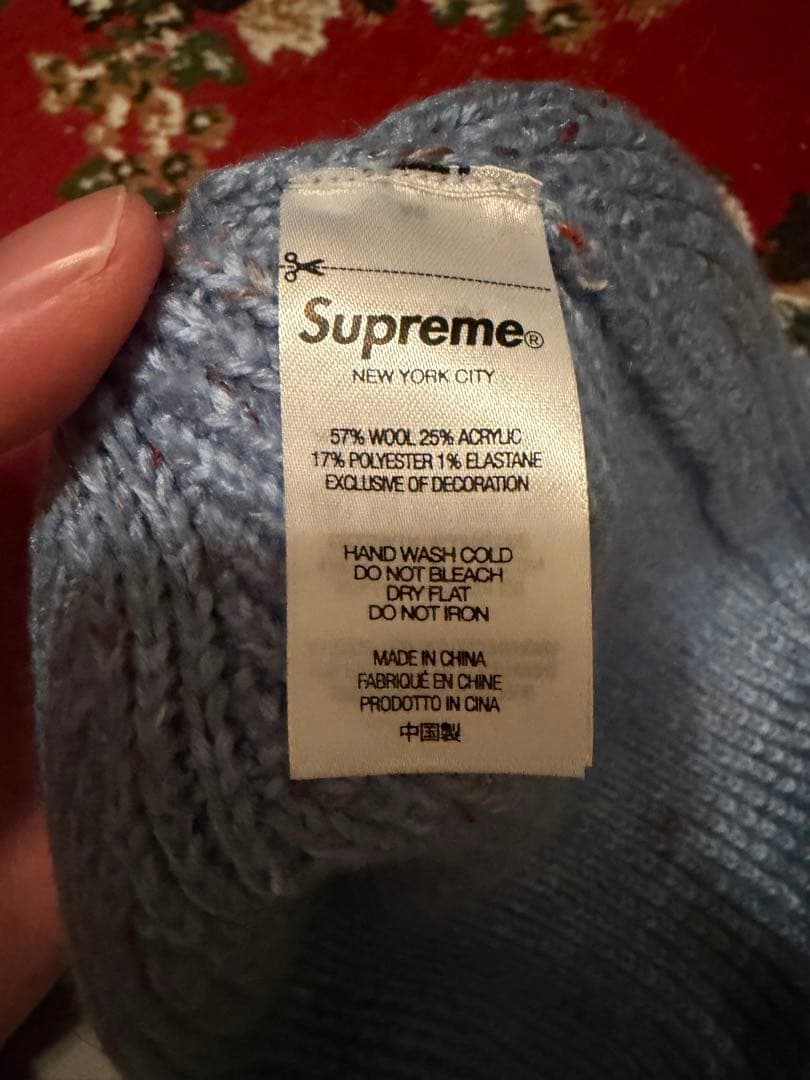 国内正規Supreme 21AW/Rainbow Speckle Beanie
