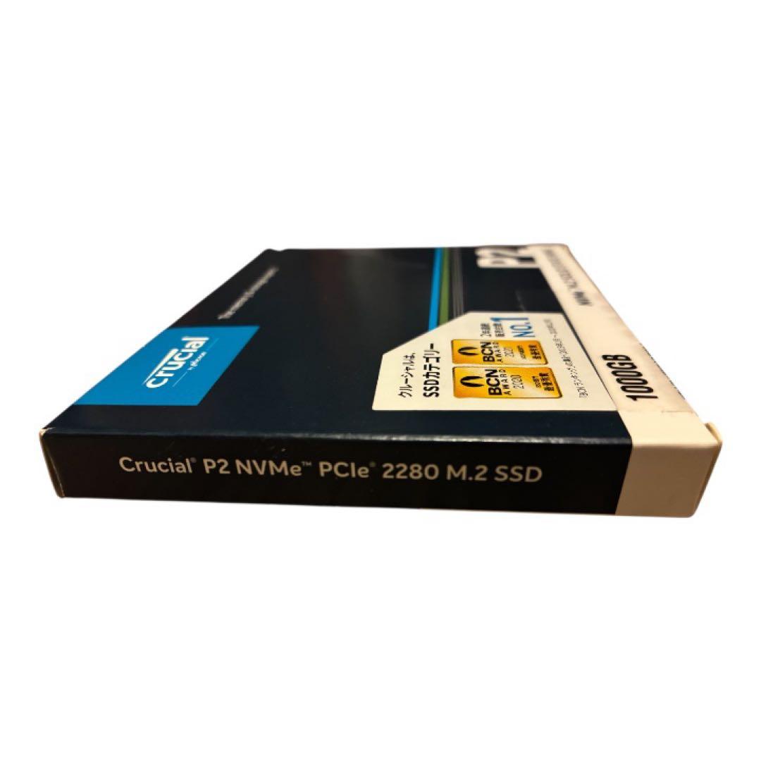開封未使用 Crucial SSD P2 1TB M.2 NVMe 国内正規品