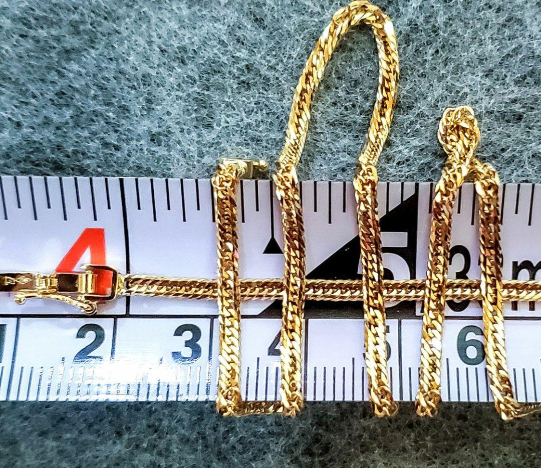 【18金12面トリプル 約7,1g❗】喜平 46cm ❇新品未使用❇最安値❕