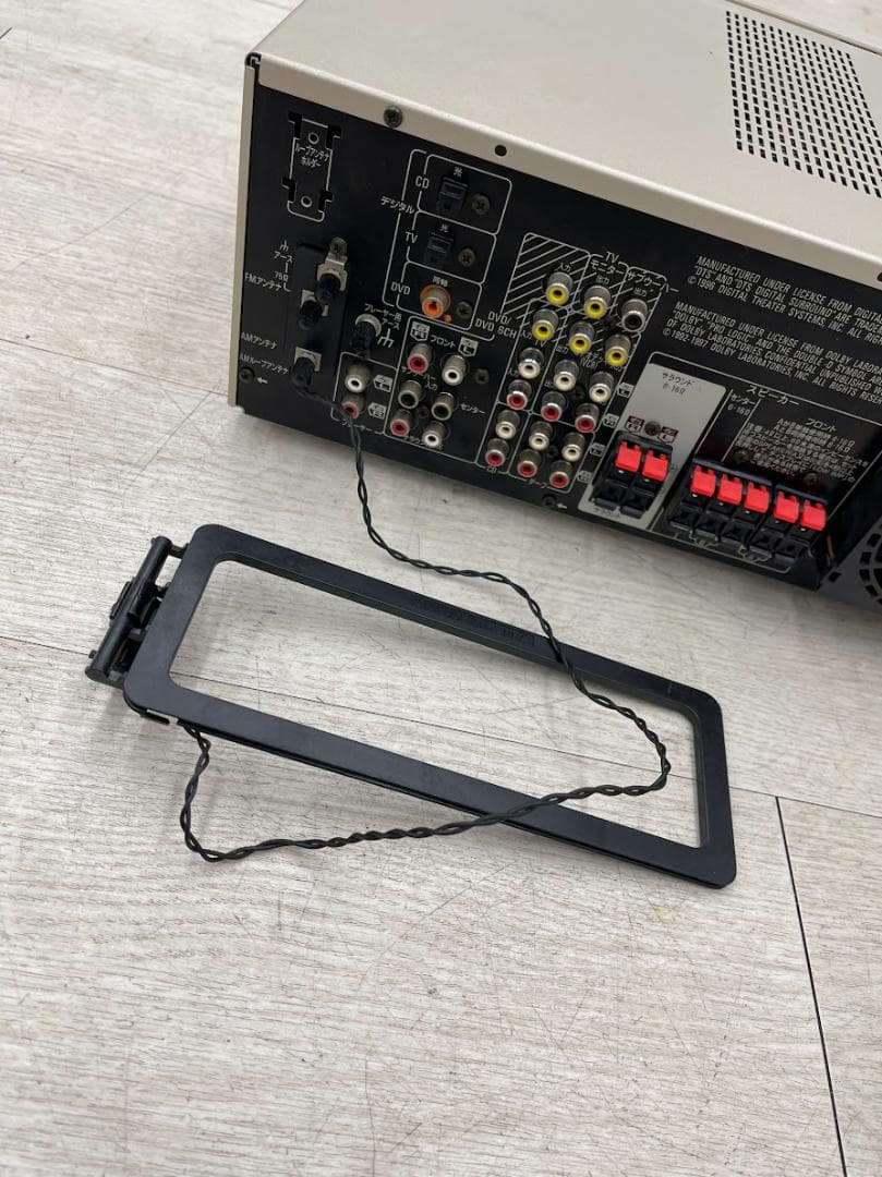 パナソニック AVコントロールアンプ SA-DX930 動作確認済 脚無し