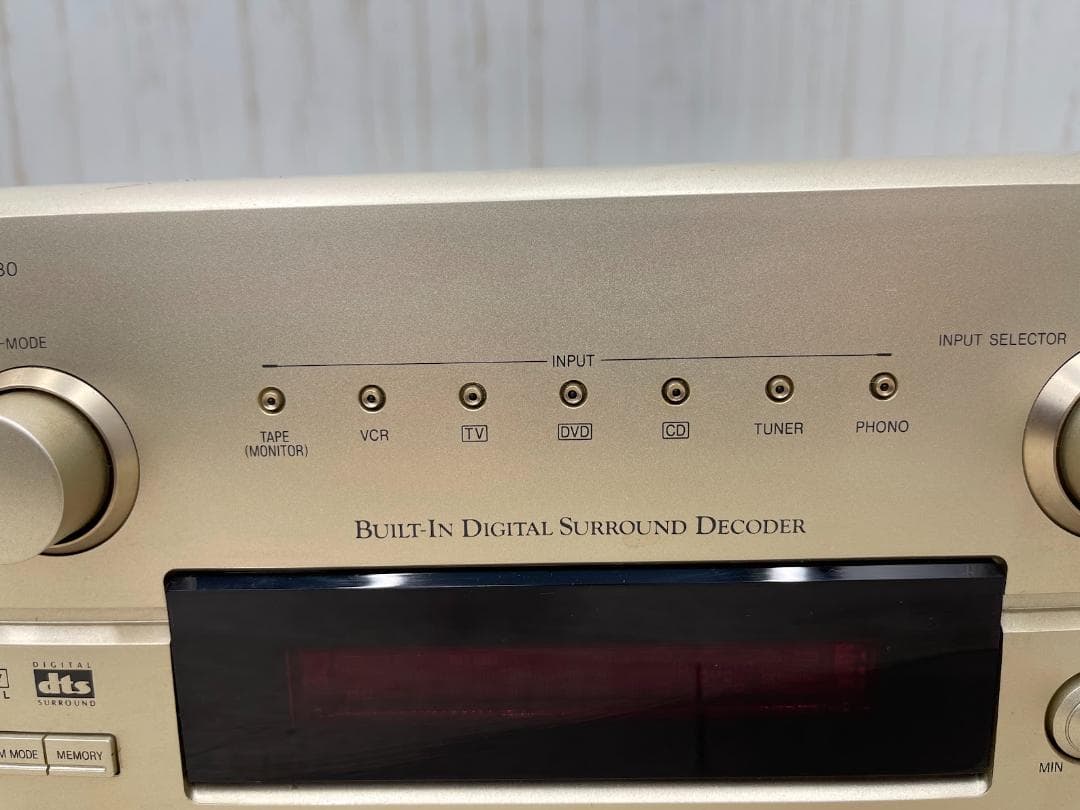 パナソニック AVコントロールアンプ SA-DX930 動作確認済 脚無し