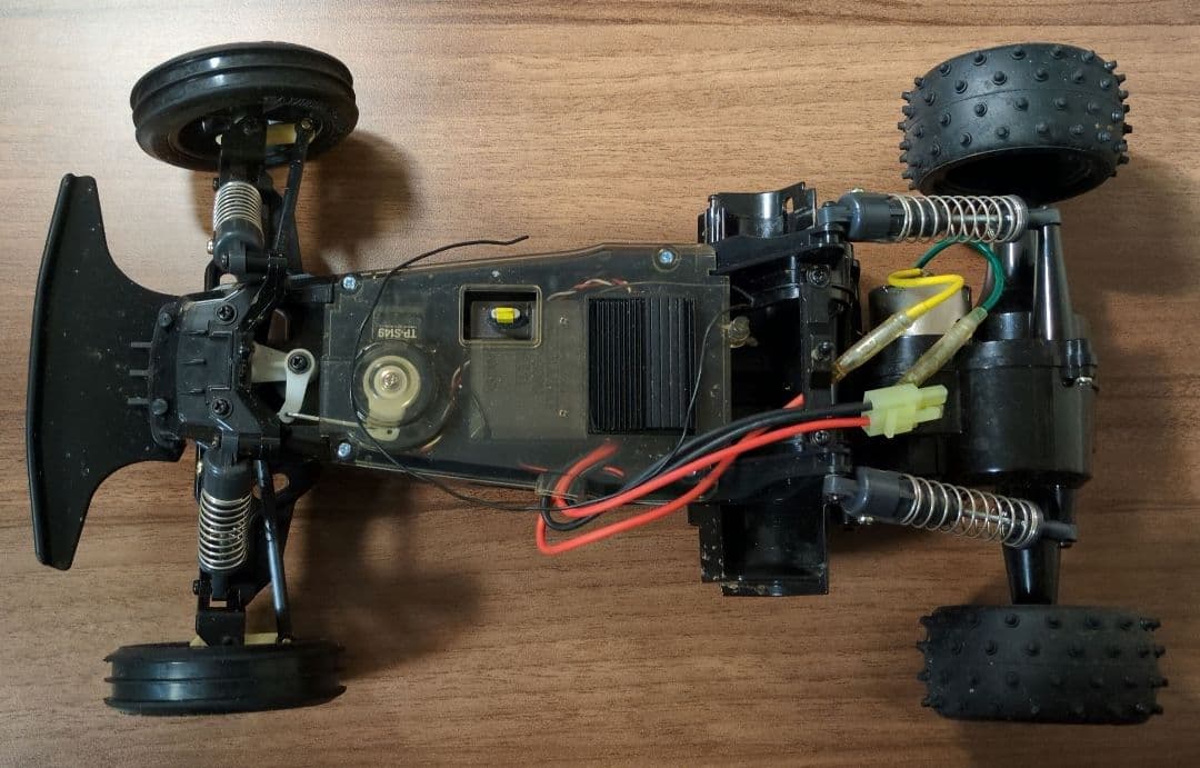【動作未確認】タミヤ 1/10 電動RCレーシングバギー ルーキーラビット