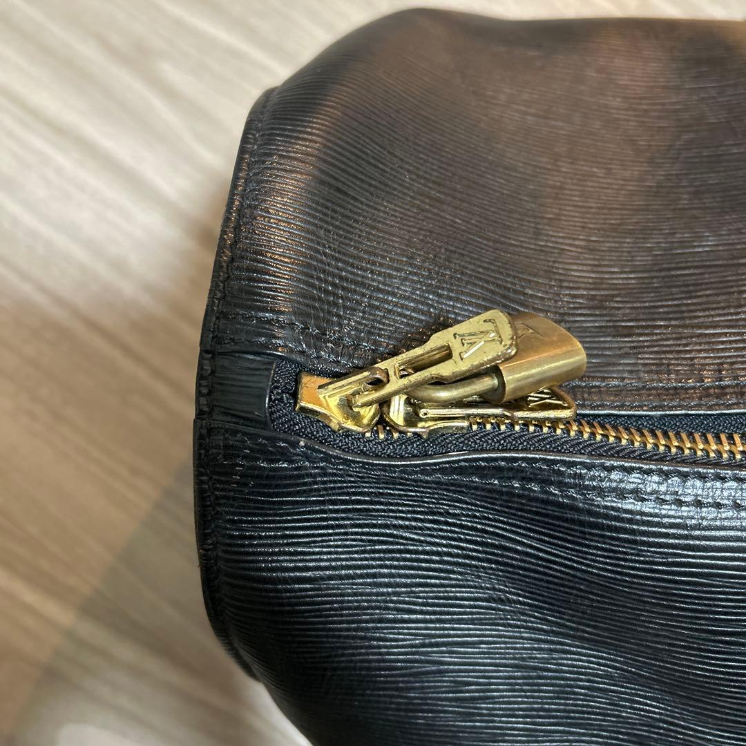 美品LouisVuittonルイヴィトン キーポル　ボストンバッグ エピ黒