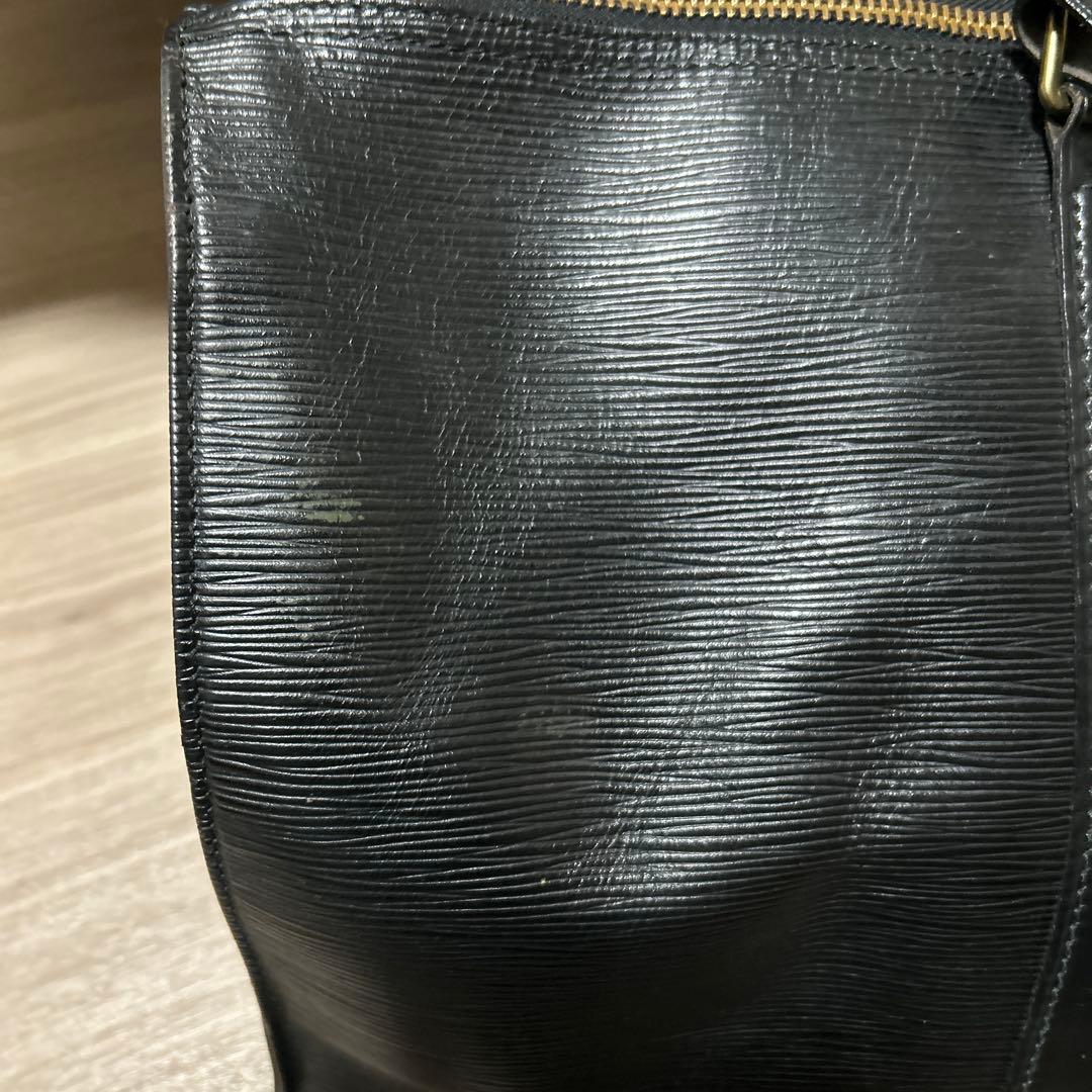 美品LouisVuittonルイヴィトン キーポル　ボストンバッグ エピ黒