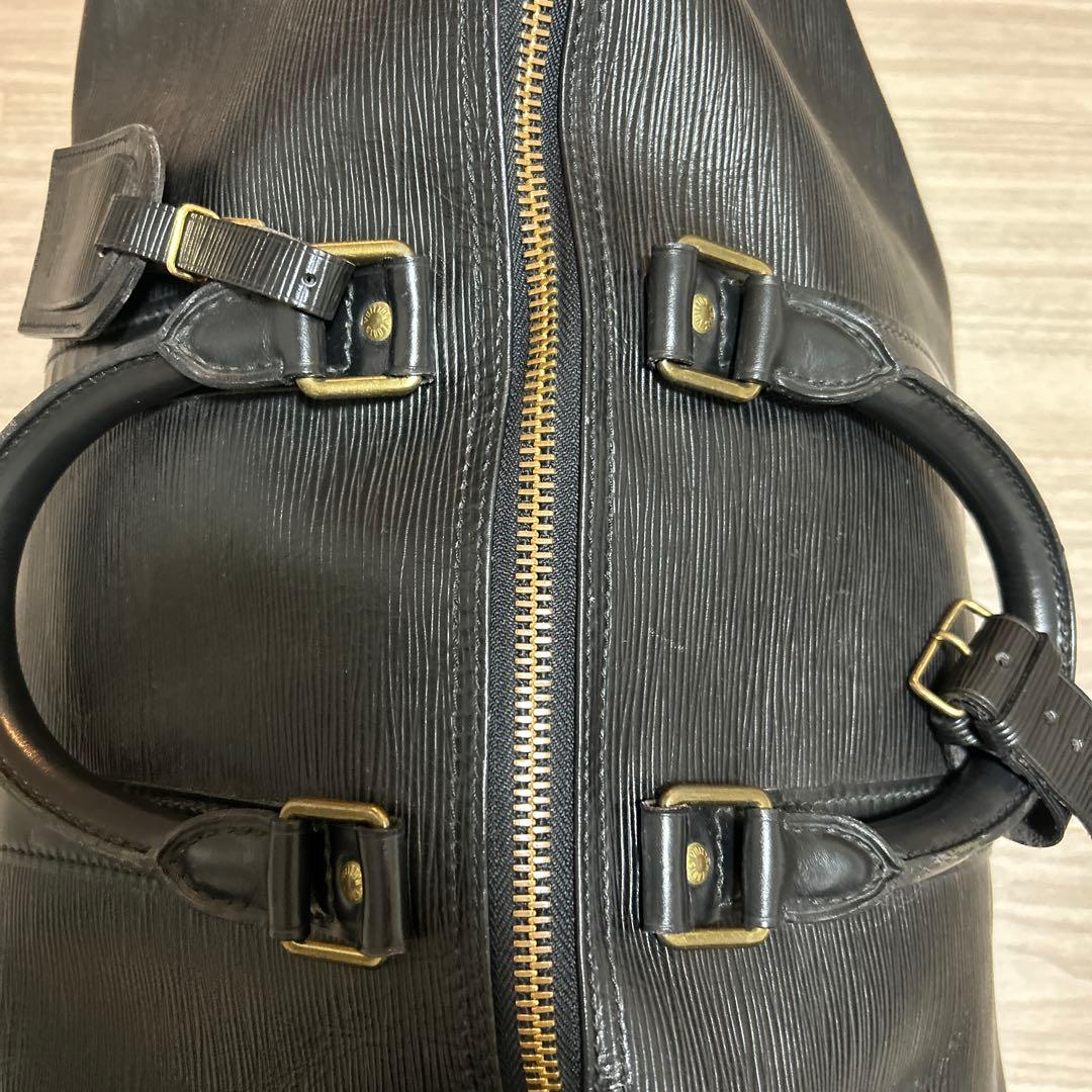 美品LouisVuittonルイヴィトン キーポル　ボストンバッグ エピ黒