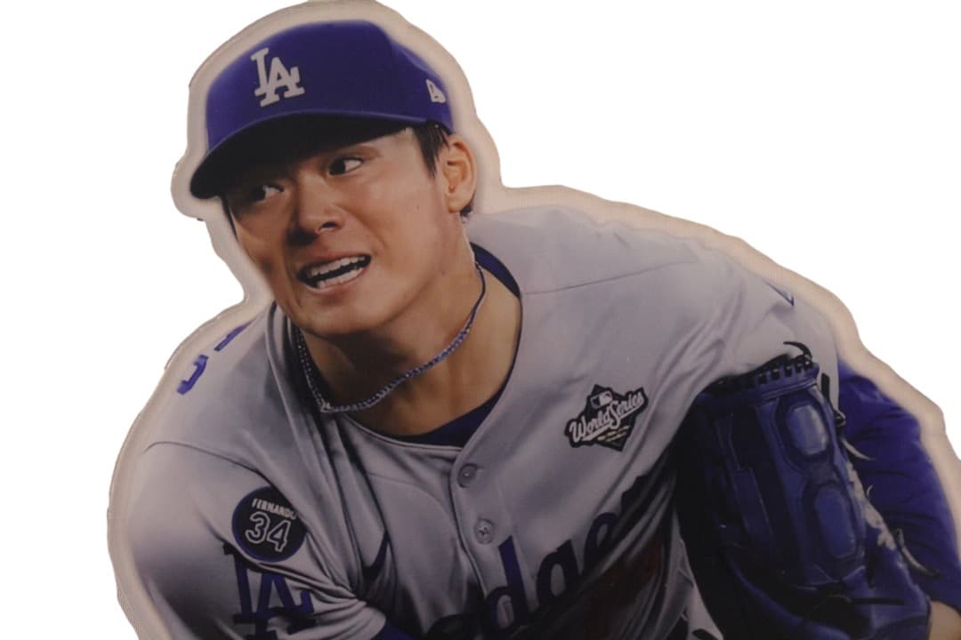 [新品] 山本由伸アクリルスタンド(大型）ピッチング　山本由伸MVP