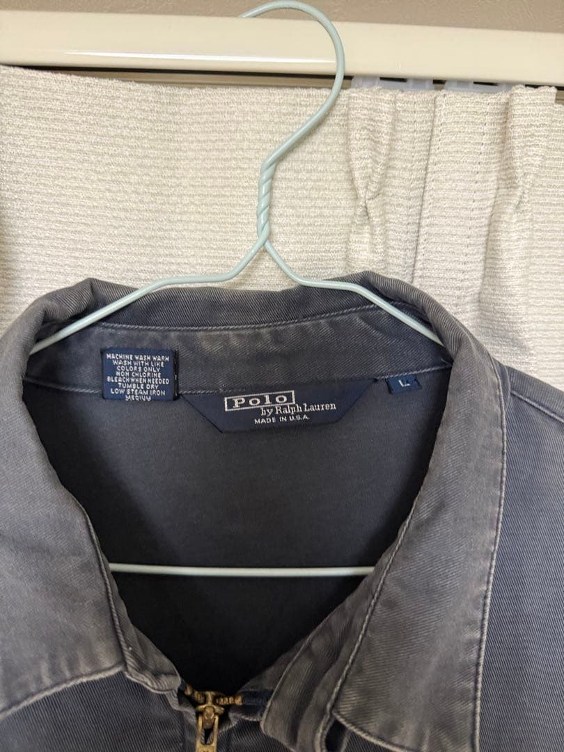 Polo Ralph Lauren ジップアップジャケット L グレー