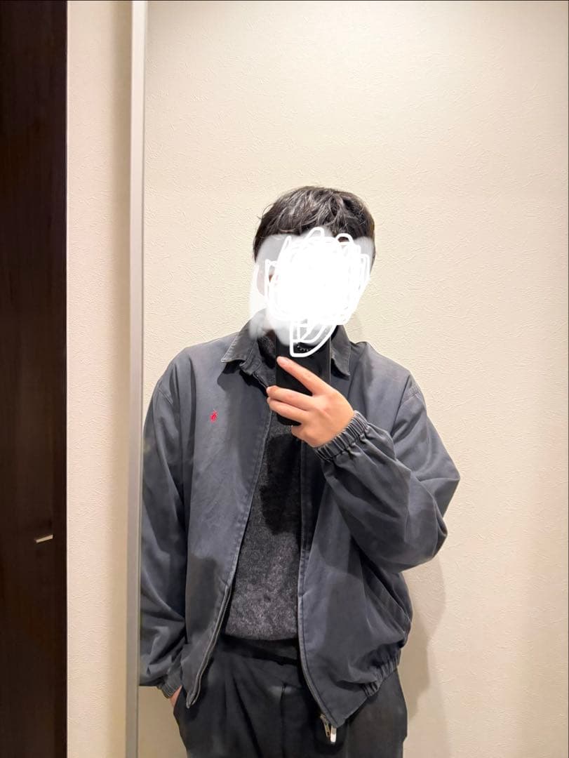 Polo Ralph Lauren ジップアップジャケット L グレー