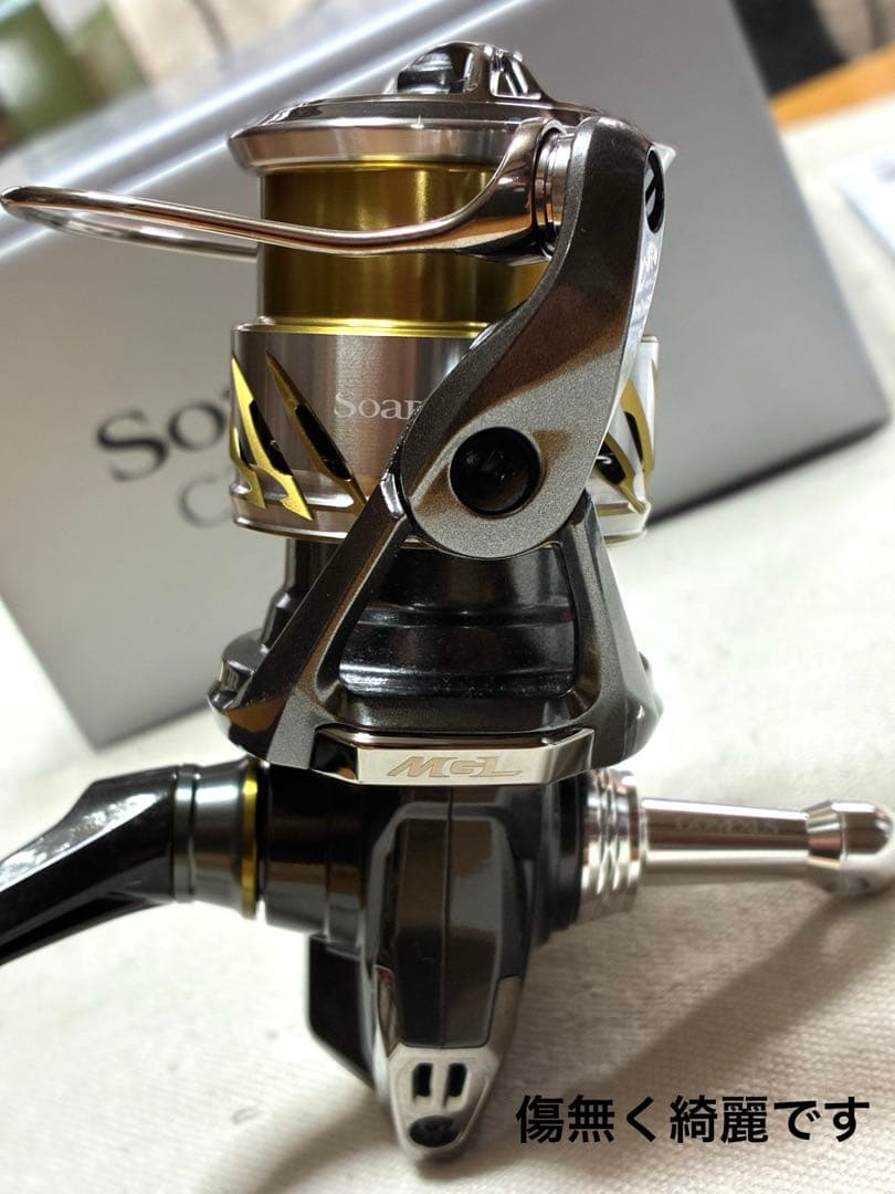 り*O様 【極美品】シマノ リール 25ソアレXR C2000SSHG 【カスタ