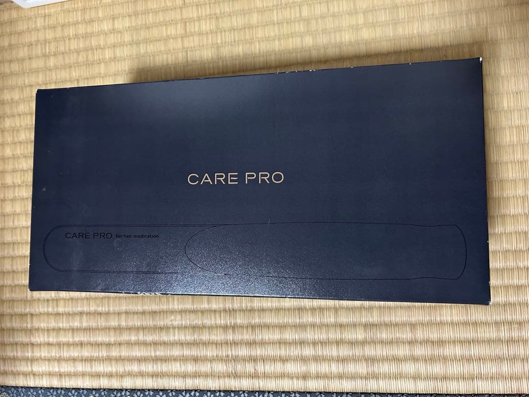 美品　CARE PRO ヘアアイロン ブラック