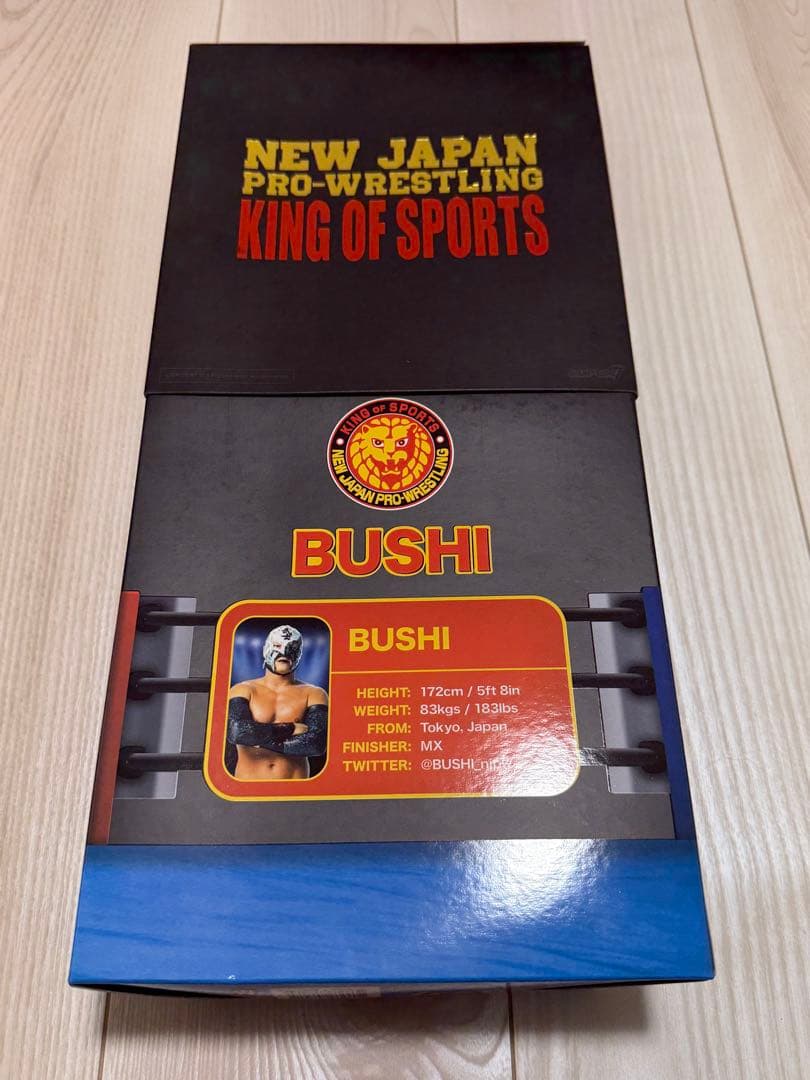 新日本プロレス BUSHI SUPER7 アクションフィギュア