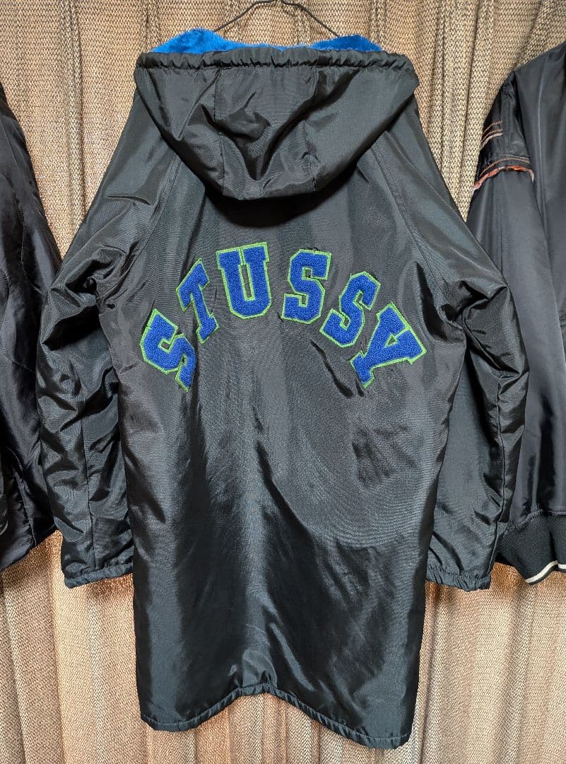 最終値下げ‼ スペシャル 80s 初期 stussy usa製 黑モッズコート
