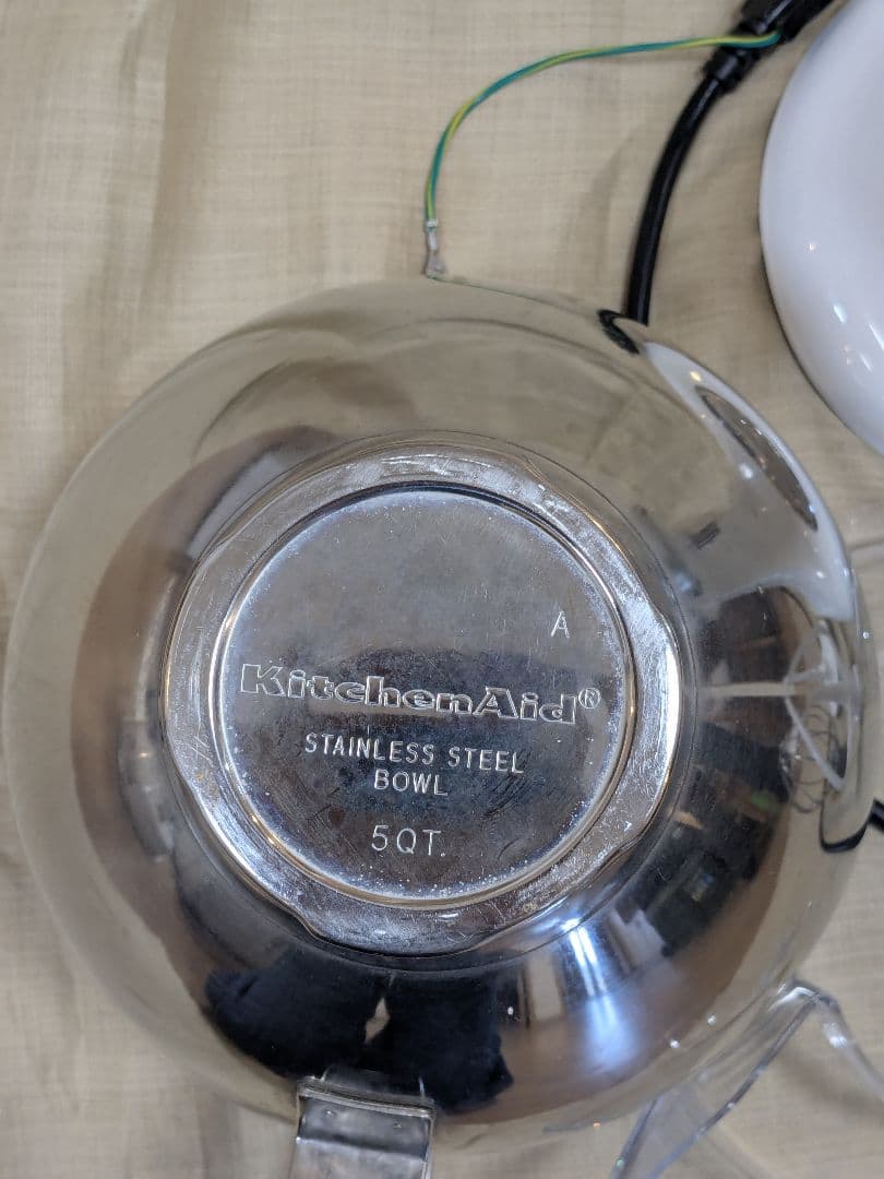 KitchenAid Artisan ホワイト ミキサー