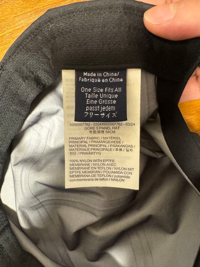 ARC'TERYX キャップ GORE-TEX