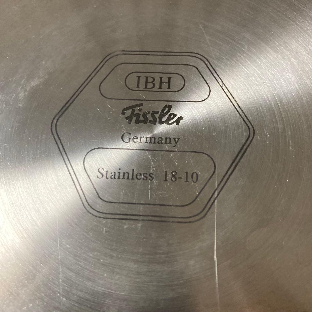【ルイ】フィスラー(Fissler) ステンレス鍋 蓋付　スナッキーセット