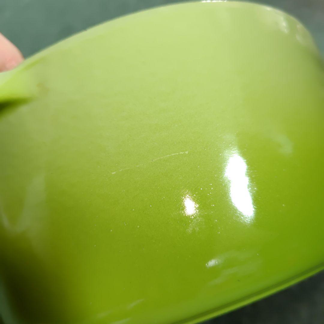LE CREUSET グリーン ホーロー鍋