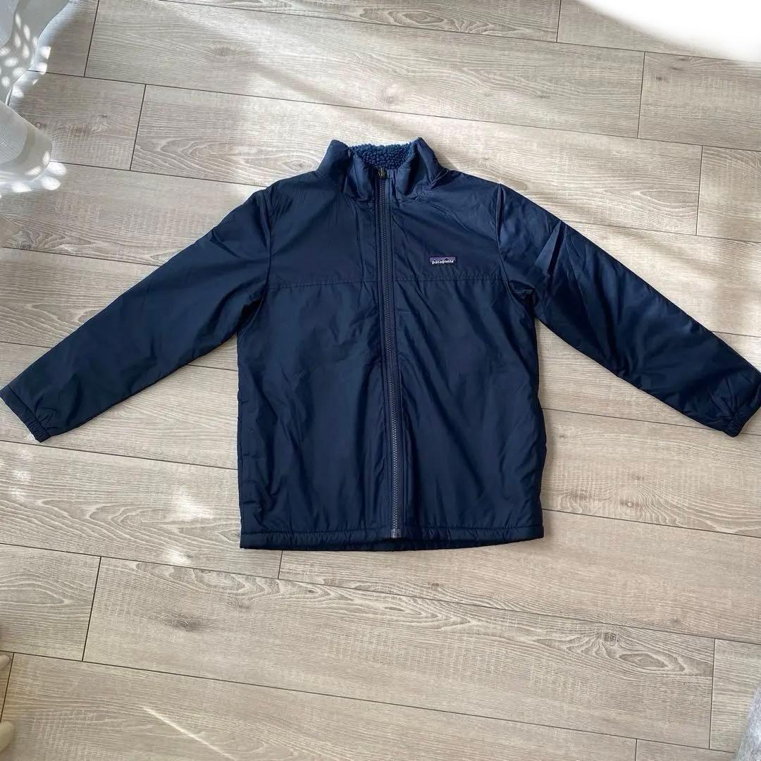【Patagonia】キッズ4in1 エブリデージャケット ネイビー Lサイズ
