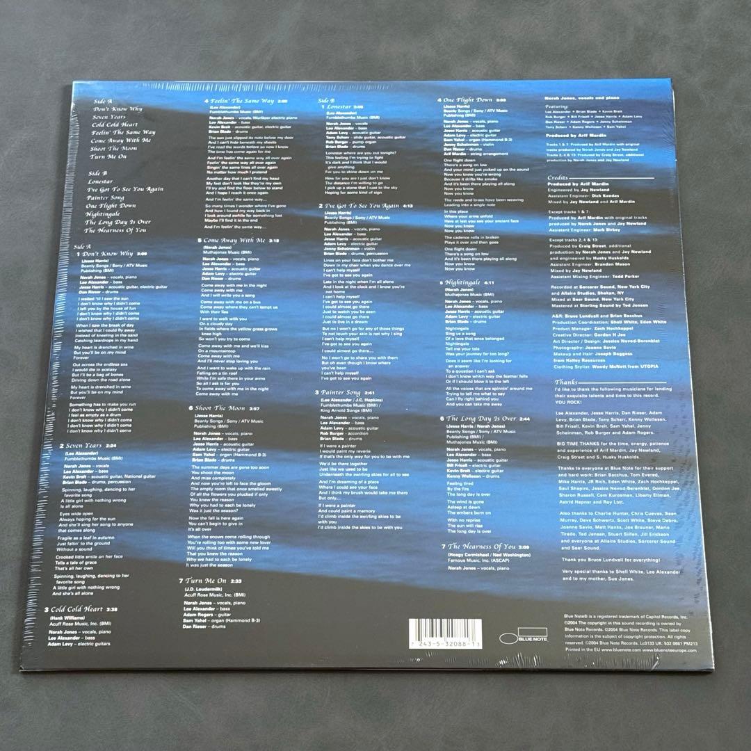 NORAH JONES - Come Away with Me【新品未開封】