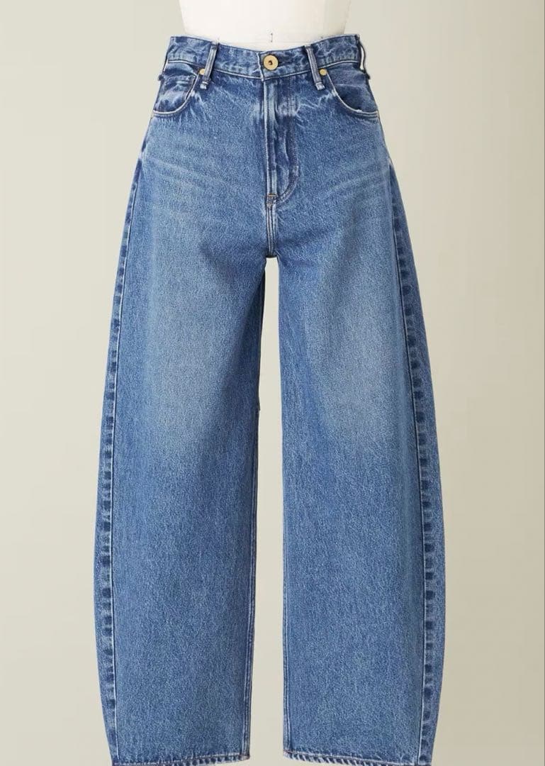 upper hights for conteコンテデニムワイドパンツ DEUX